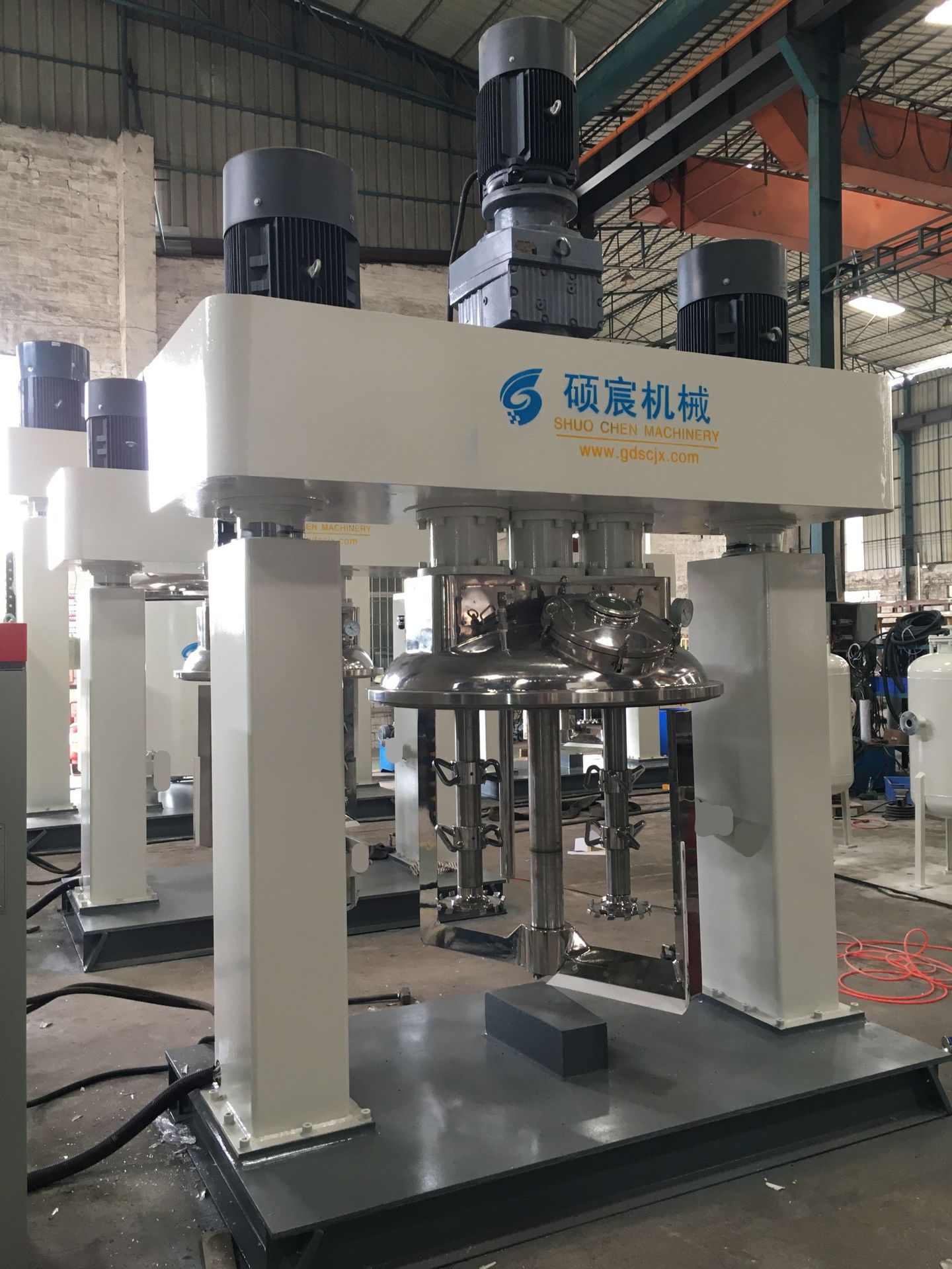 密封胶高速分散搅拌机 丁基胶强力分散机 广东玻璃胶设备厂家