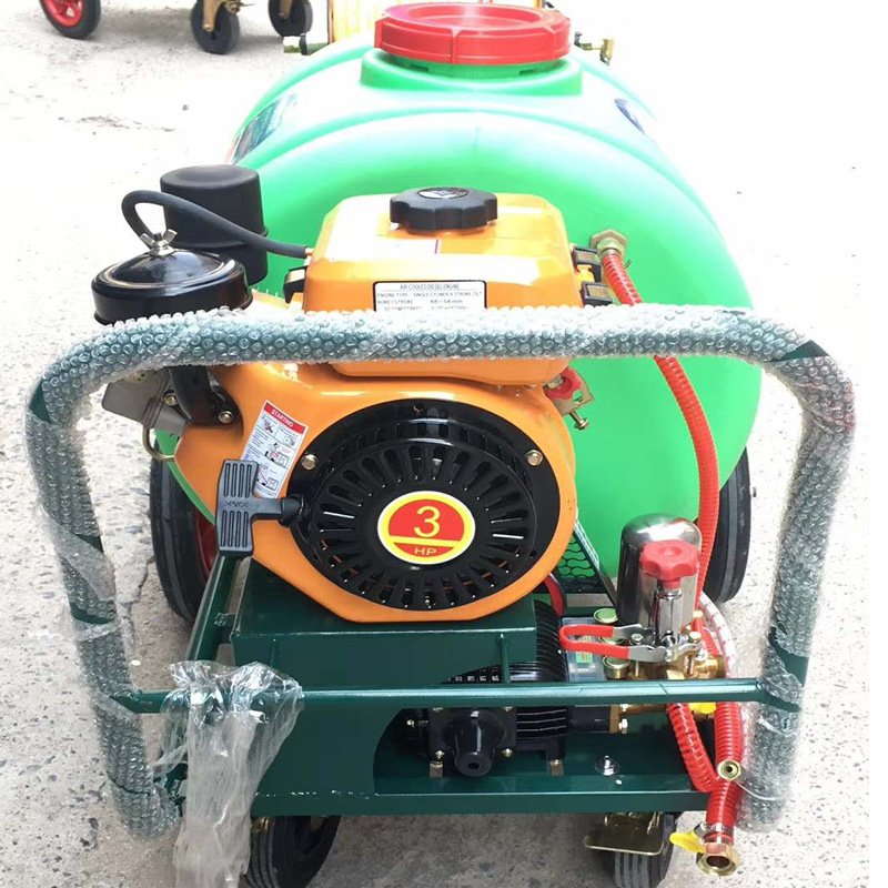 自走式手推式汽油高压农用打农药机器 喷药机小型推车式喷雾机
