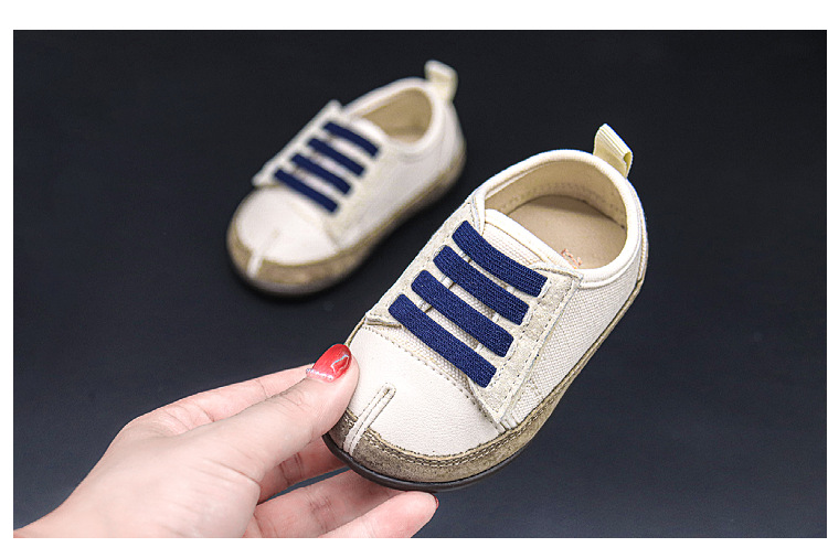 秋冬季加绒宝宝学步鞋毛毛帆布鞋马脚猪蹄鞋男婴幼儿软底分趾鞋子