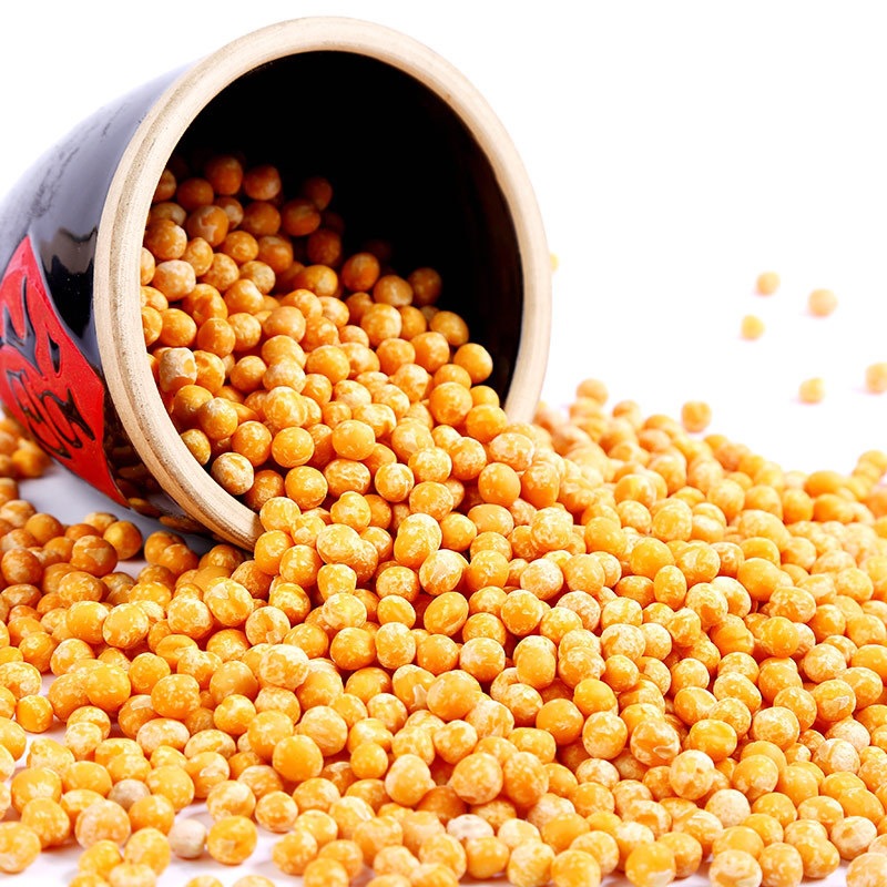 脱皮黄豌豆五谷杂粮 去皮黄豌豆仁脱皮 黄豌豆仁黄干豌豆仁皮批发