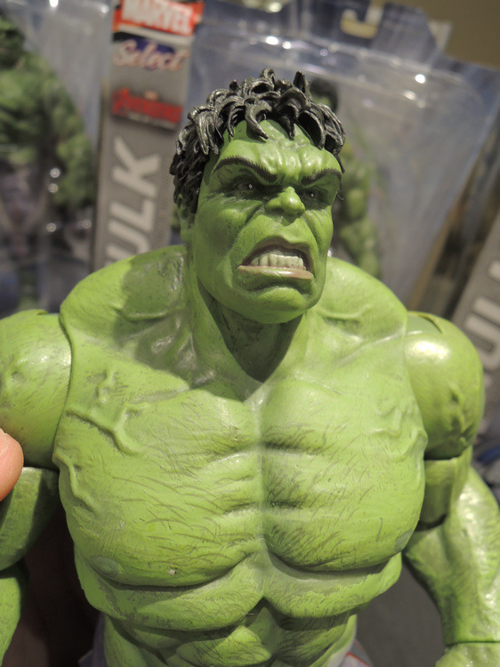 绿巨人 真裤子 复仇者联盟2 浩克 hulk 10寸关节手办