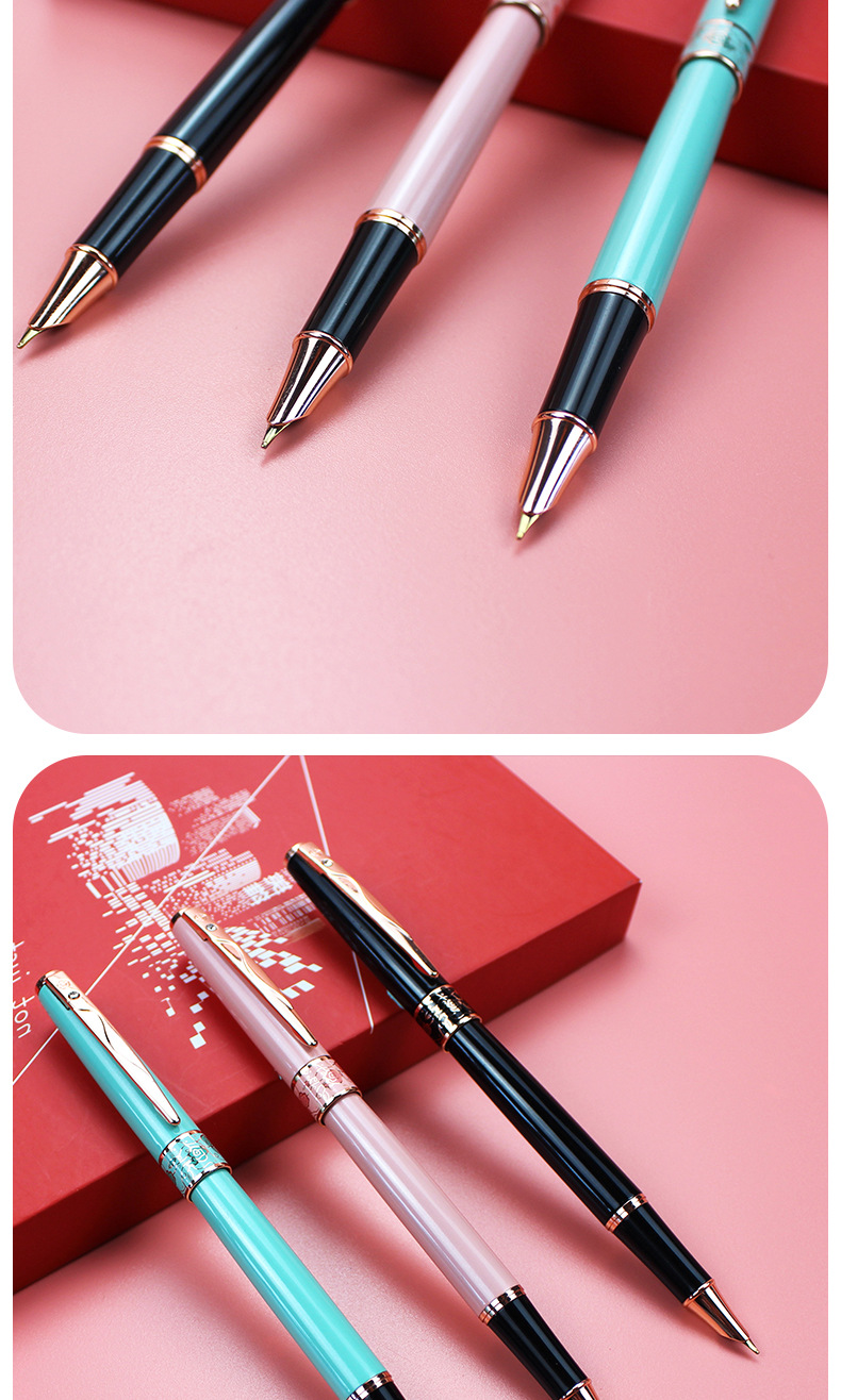 hero英雄牌钢笔女款高档礼盒装小清新小仙女练字可刻字官方正品