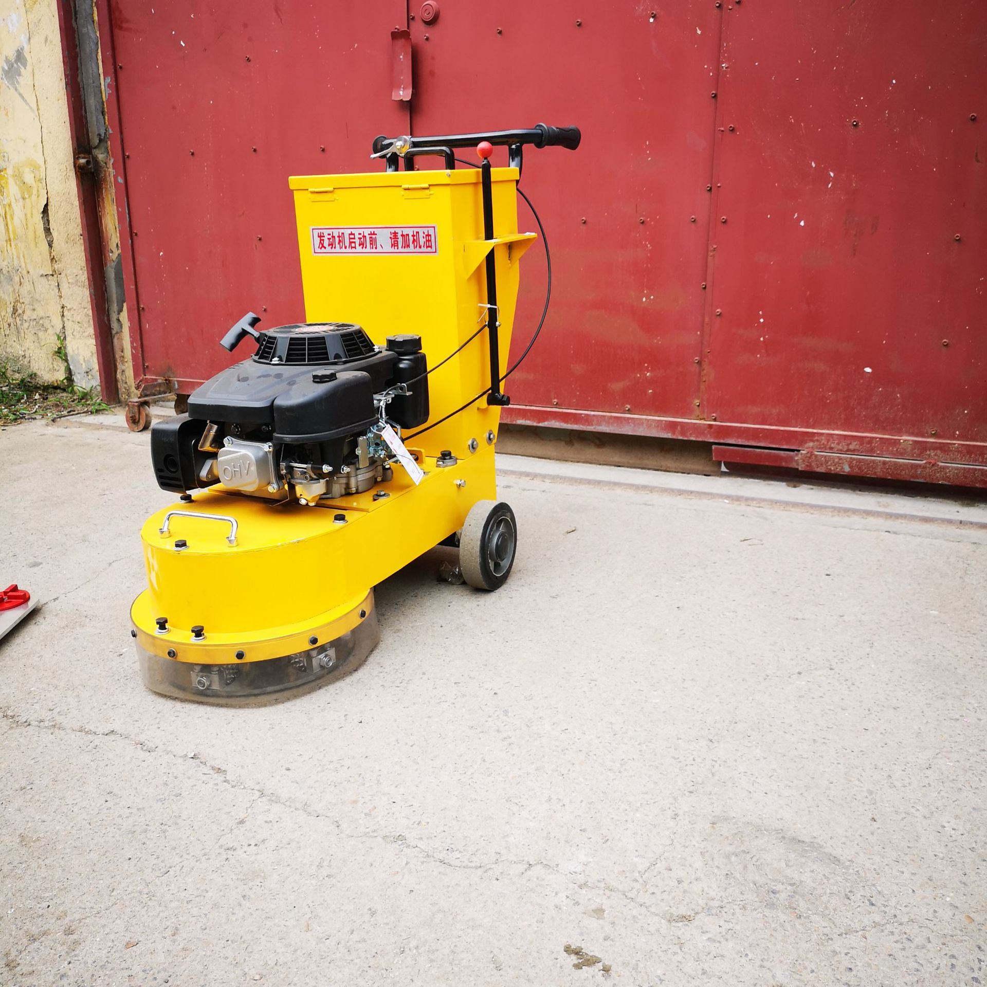 山东宇航直销手推式汽油马路除线机 热熔标线清理机 道路除线机