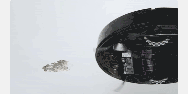 美的/midea m7耀石黑激光导航扫地机器人 扫拖一体 智能规划