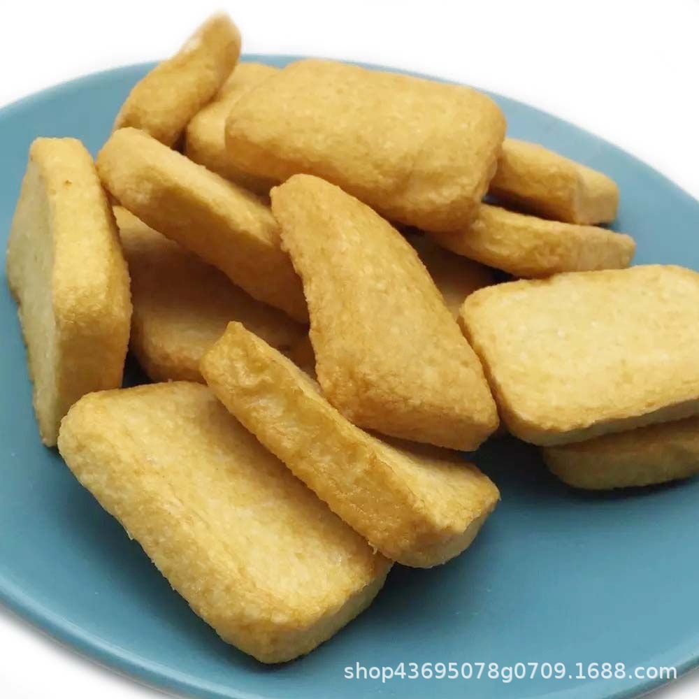 黄金鲜鱼腐 鲜鱼腐 袋装鱼腐 鱼丸家庭餐厅小吃食材 500克/袋