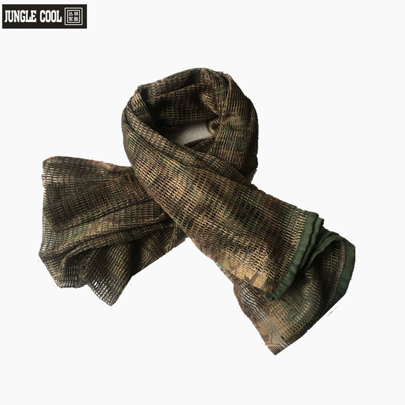德军迷彩战术特款围巾防护围巾cs游戏围脖大围巾
