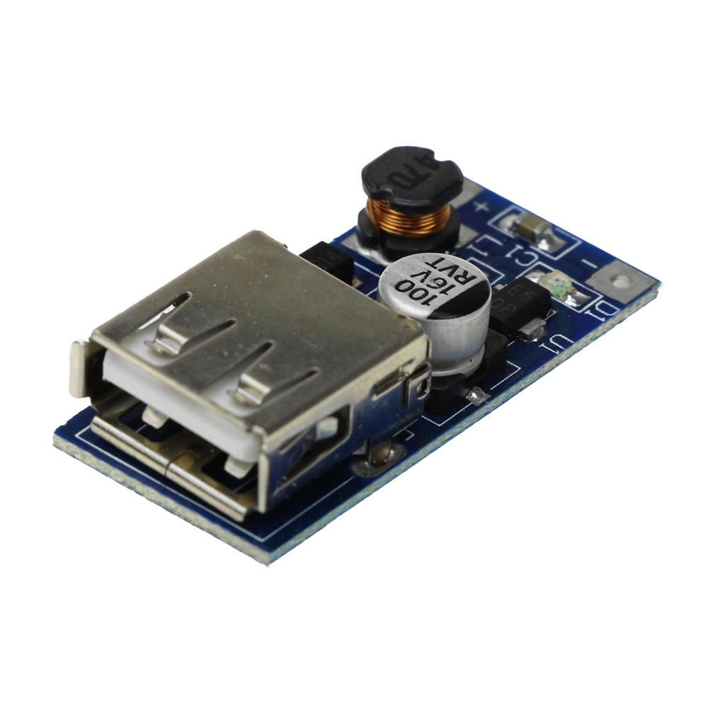 dc-dc升压模块(0.9v~5v)升5v 600ma usb 升压电路板 5v输出 蓝板