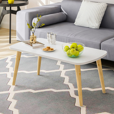 小桌子飘窗北欧风家用小圆桌简约客厅现代沙发茶几小户型边柜边几