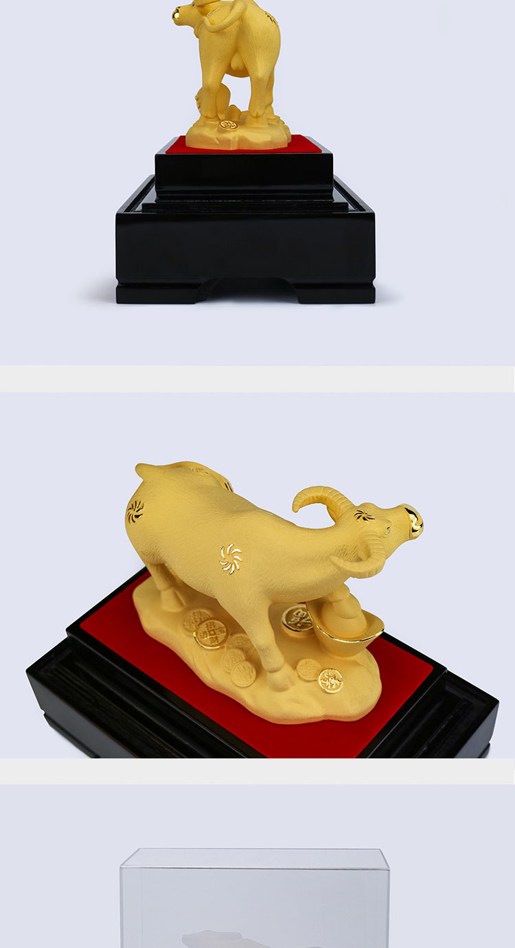 博之源金莱福绒沙金生肖牛金牛开泰旺市神牛华尔街牛金融保险银行