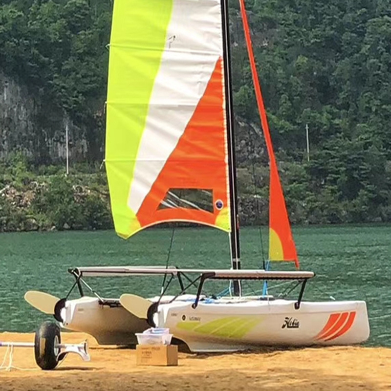 hobie16getaway双体帆船旅游水上自行车游艇快艇钓鱼艇珐伊冲锋舟