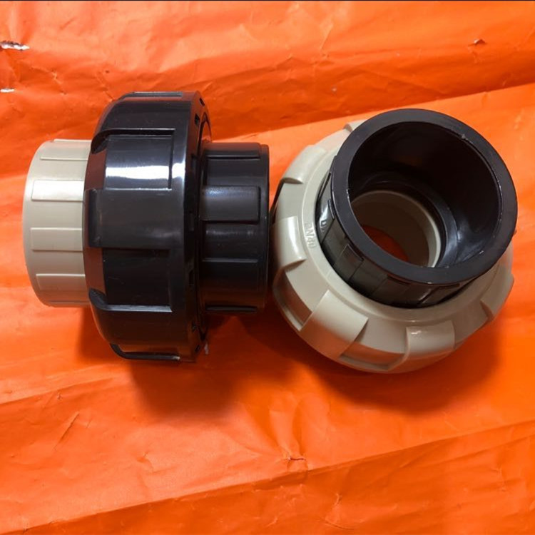 pvc转pp活接 pph转pvc由令 ppr由任电镀槽管路转换接头sch80美标