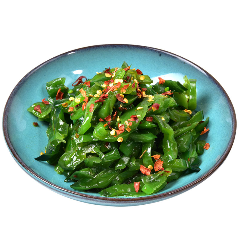 【包邮】香辣海白菜200g*10袋 爽口小凉菜外卖榨菜裙带菜梗片海草