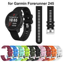 20mm适用于佳明Garmin Forerunner245M 245智能手表官方硅胶表带