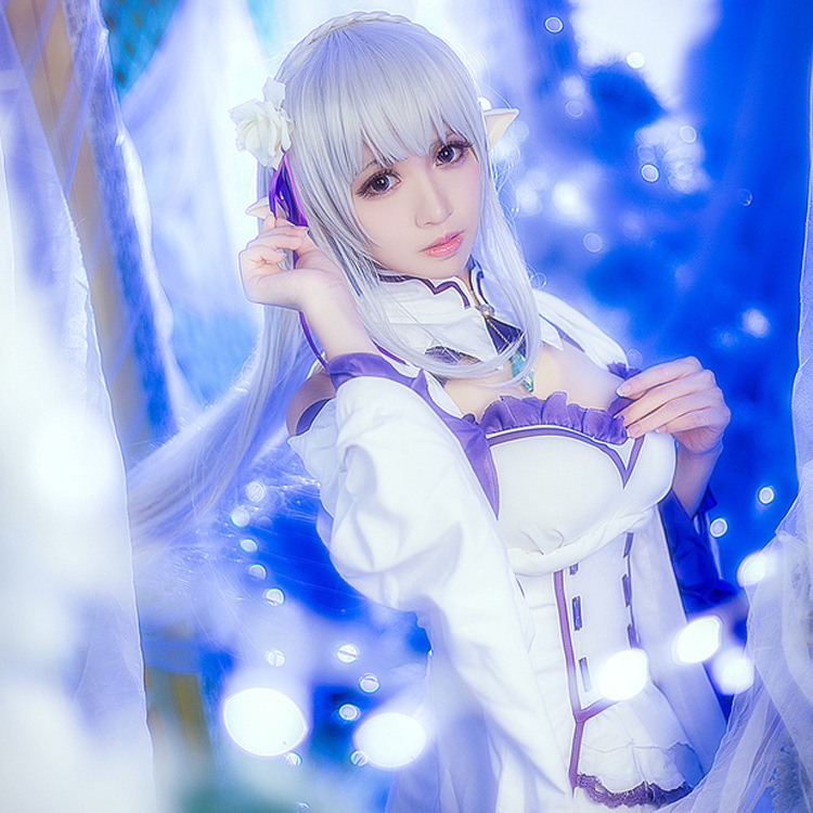 re:从零开始的异世界生活艾米莉娅osplay动漫服装燕尾