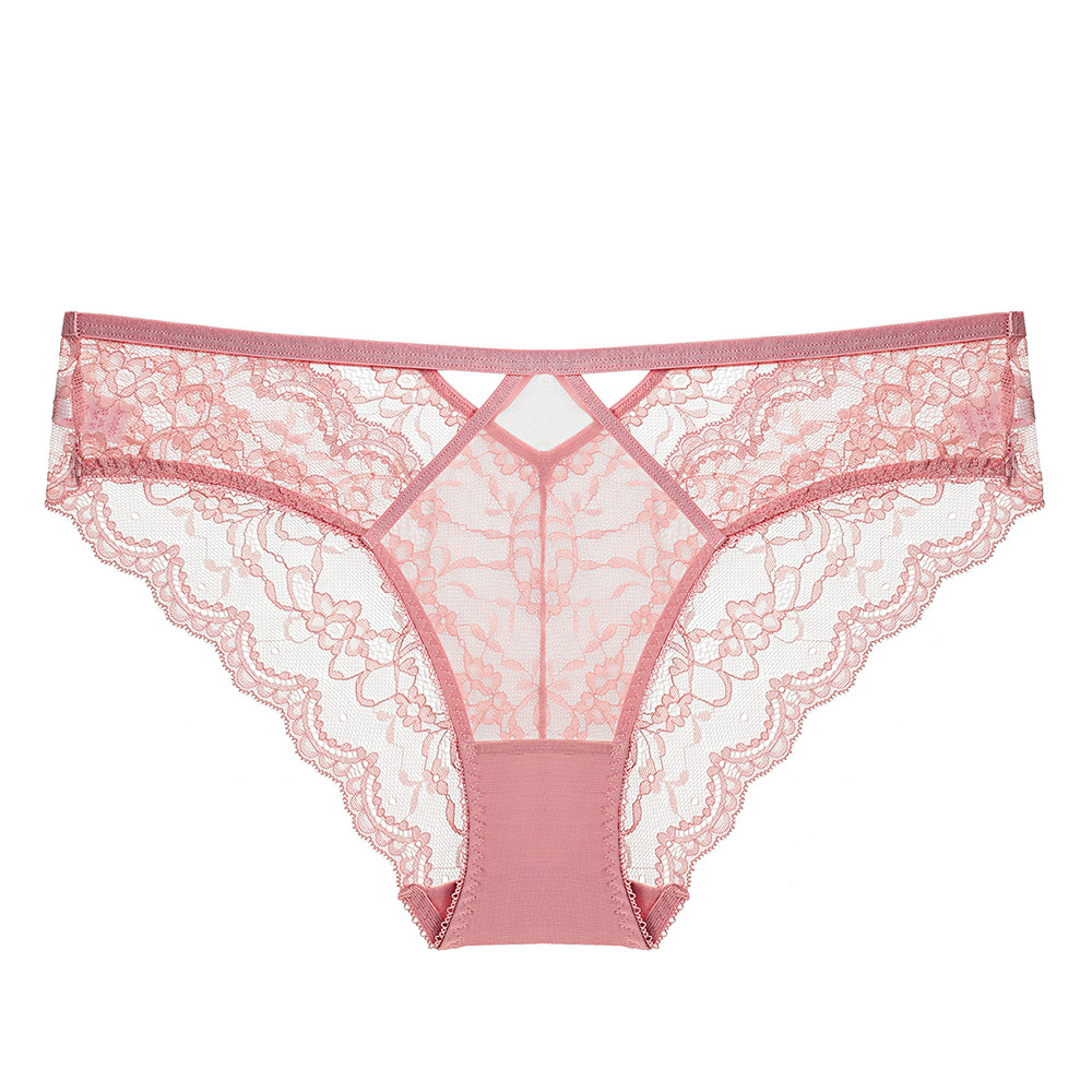 舒适女生三角裤薄款透气性感蕾丝女士内裤