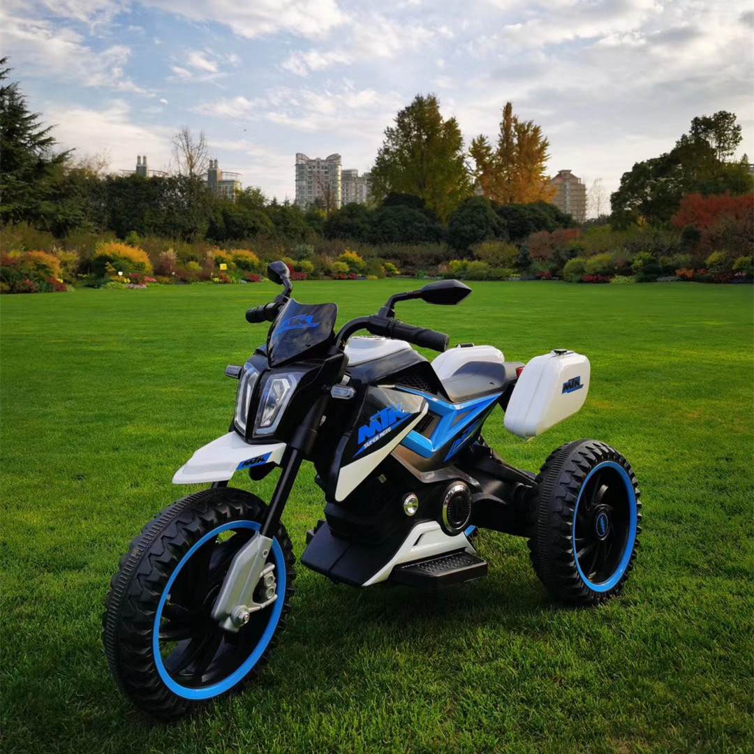 贝多奇新款ktm公爵儿童三轮电动摩托车男女宝宝小孩玩具车大号电