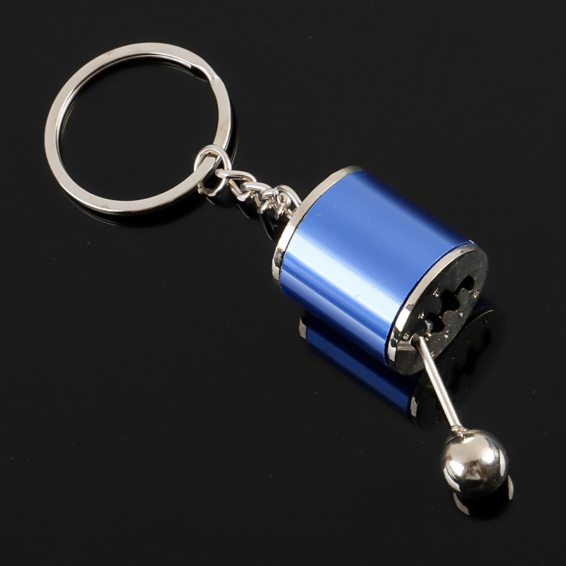 Factory Spot Direct Sales Car Modification Gear Device Key Chain Creative Personality Car Modification Gear Head Keychain