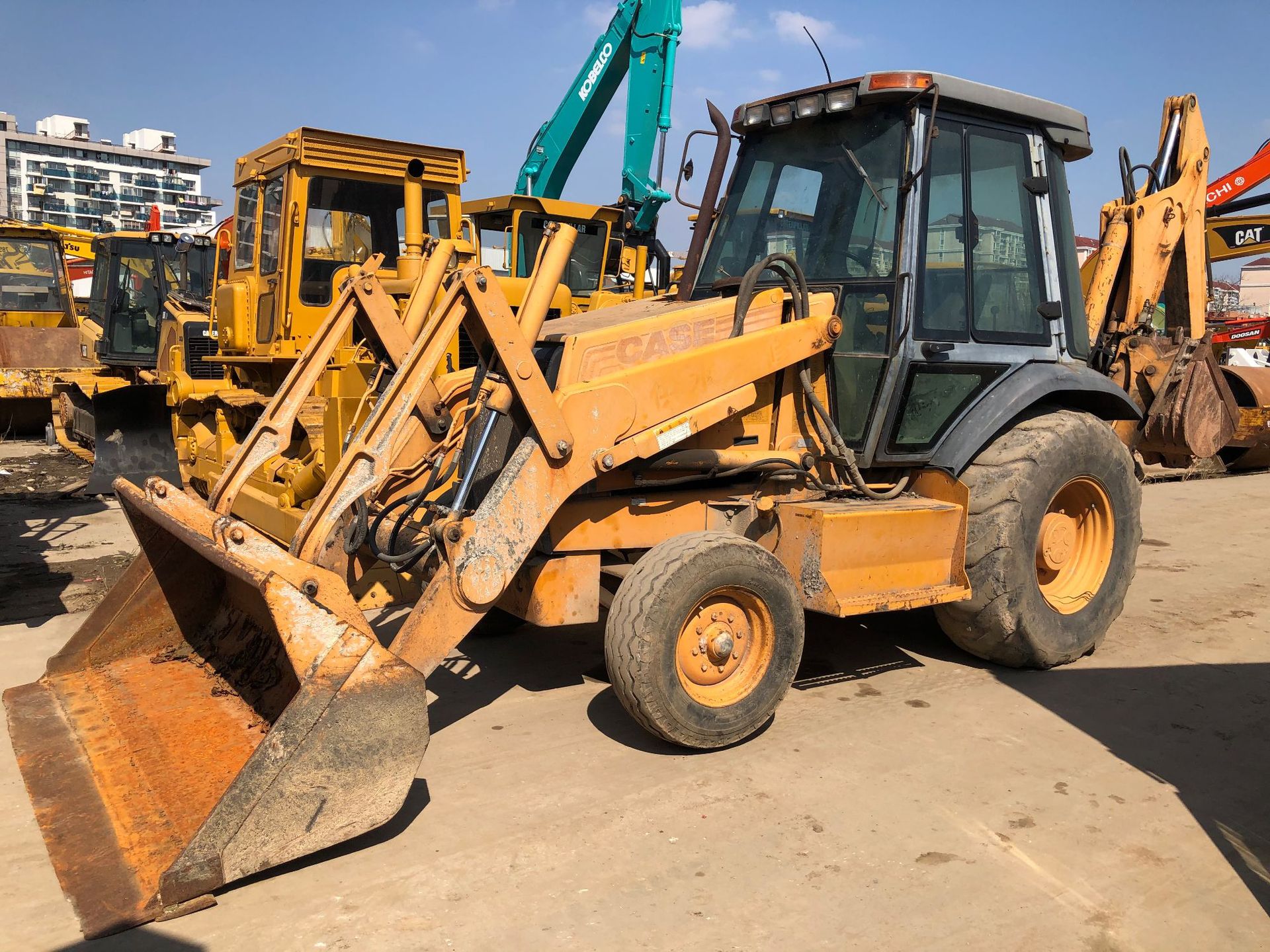 case凯斯两头忙.挖掘装载机出售.580l.580m