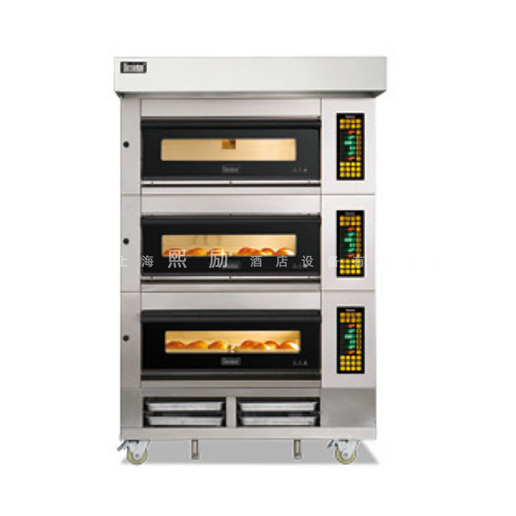 香港伯明顿birminton三层六盘电烤箱面包房酒店食堂层炉烘焙设备