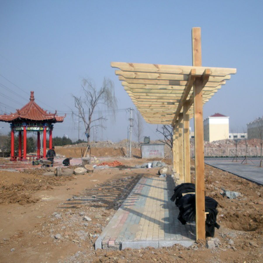 供应防腐木花架水泥花架花架户外花架结构牢固物美价廉