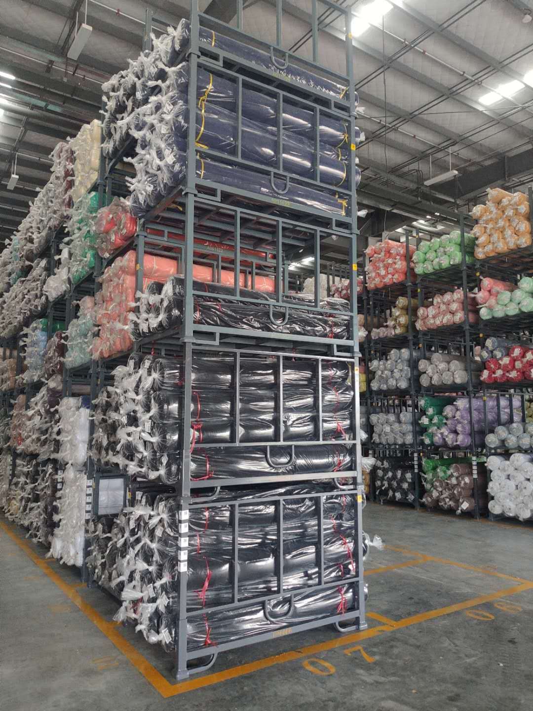 卷料架 布匹架 水洗布料架 可堆高布料架 堆垛架 锦川设计厂商