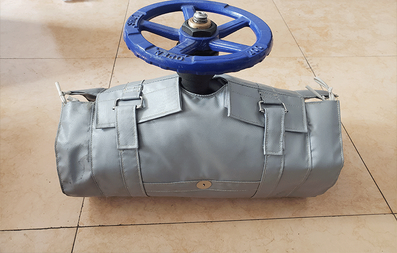 工业阻燃隔热保温套可拆卸柔性阀门保温套异型定制阀门管道保温套