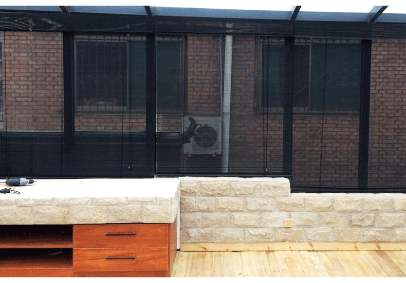 户外帘子防晒防雨竹子门帘室外日式竹帘阳台遮光隔热遮阳帘凉亭