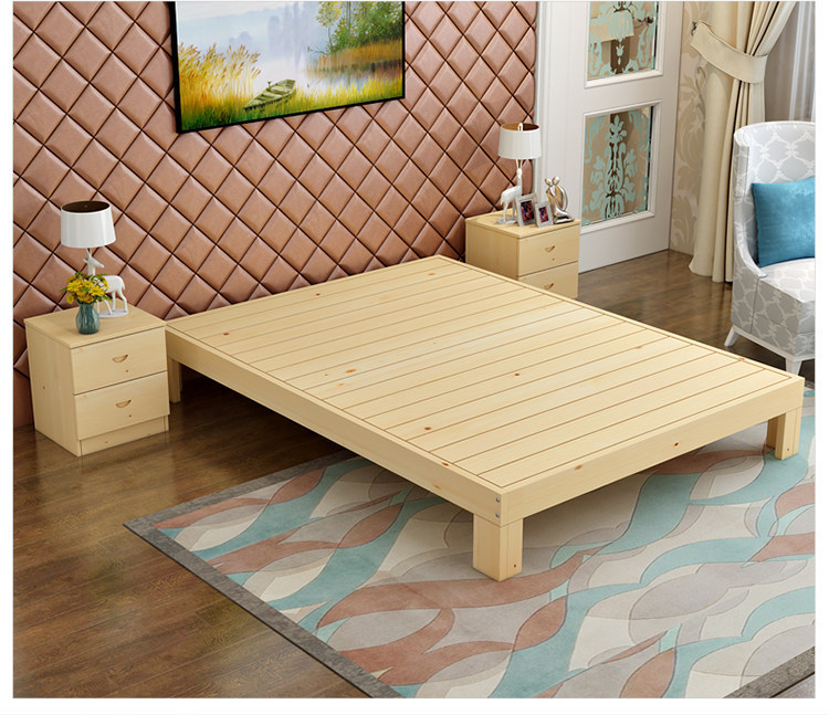 无床头床储物床矮落地低床日式榻榻米地台床矮床落地简约日式地床