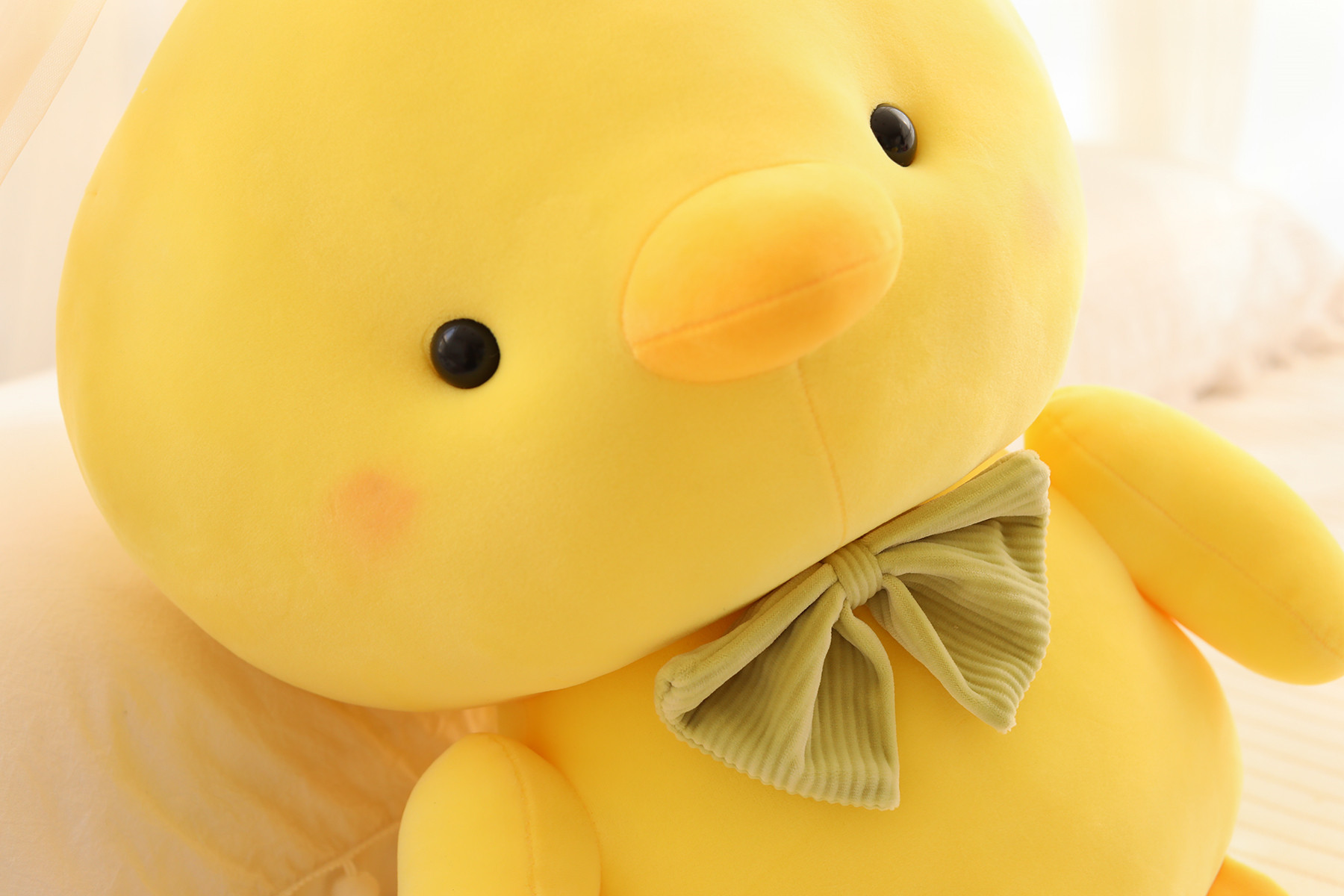 新款创意玩具可爱萌物小黄鸡公仔毛绒玩具宝宝安抚娃娃生日礼物