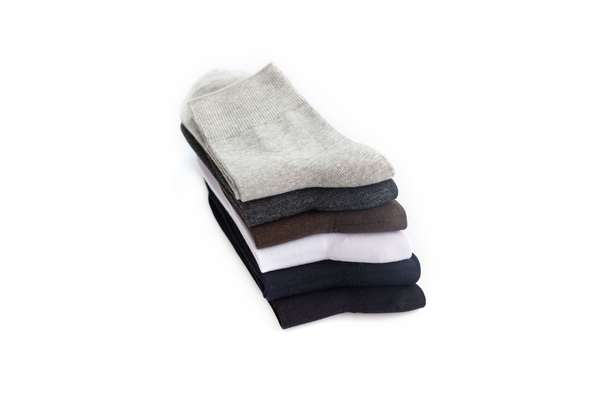 新品袜子男夏季薄款纯棉松口袜休闲防臭全棉中筒棉袜男袜工厂批发