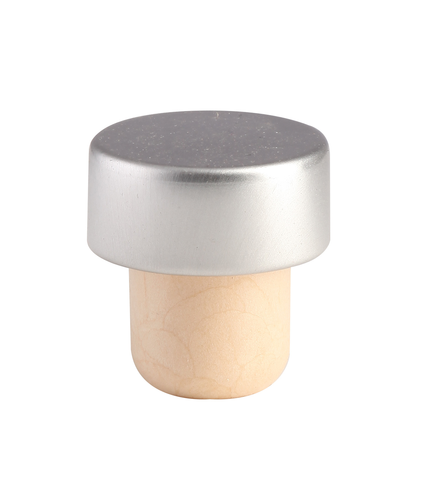 创意式铝皮高分子酒瓶木塞 红酒洋酒瓶塞子 logo定制木塞