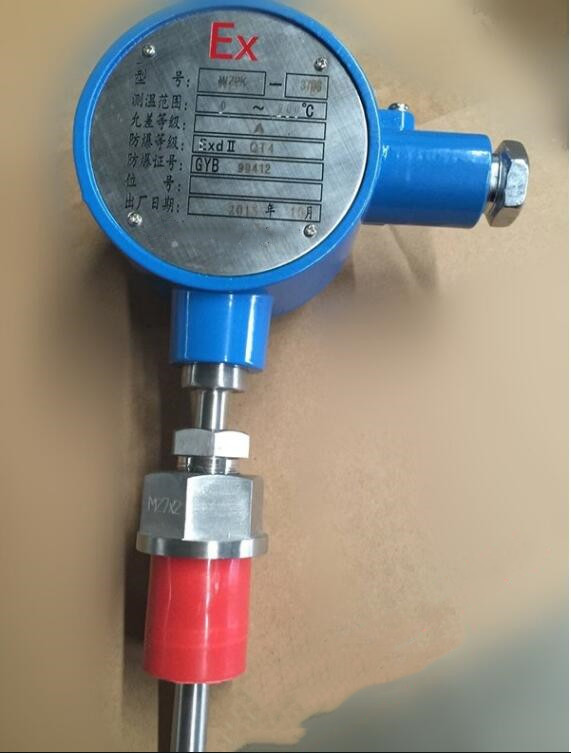 防爆铂热电阻温度计pt100温度传感器 wzp-231/245电偶温度变送器