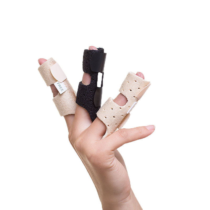 手指骨折固定带手指夹板套支撑保护指套尾指无名指伸直肌腱护具