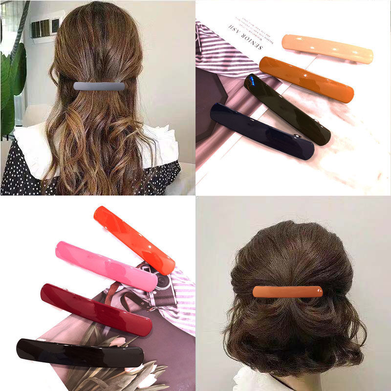 [Hot Sale] Stall Super Low Price Korean Hairpin Spring Clip Hair Accessory Ponytail Clip Head Clip Headdress Hairpin