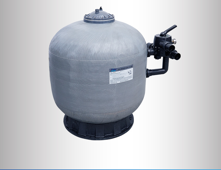 游泳池玻璃纤维过滤砂缸高效净水侧出石英过滤沙缸直径700-1400mm