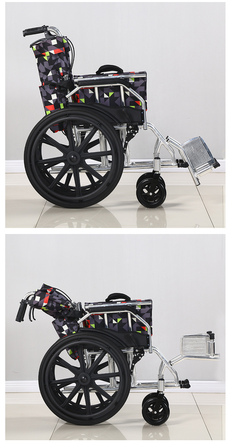 厂家供应轮椅残疾人轮椅 老年人轮椅 便携折叠轮椅批发