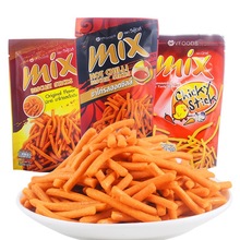 泰国进口 VFOODS MIX脆脆条75g咪咪条膨化小吃休闲零食网红薯条礼