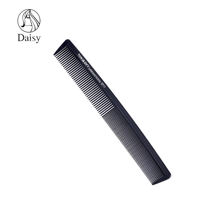 Tony Cover Carbon Fiber Comb Plastic Pointed Tail Comb Hair Cutting Style Comb Makeup Comb Steel Needle Barber Comb Factory Customization