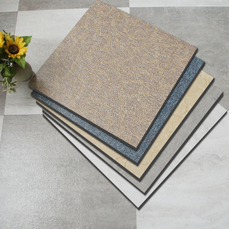 一件代发pvc地板革自粘地板贴家用塑胶加厚耐磨防水仿地毯卧室地