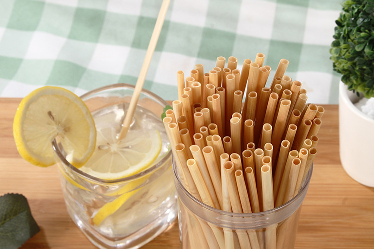 天然麦秆吸管独立包装酒吧酒店儿童环保吸管麦杆麦秸秆吸管