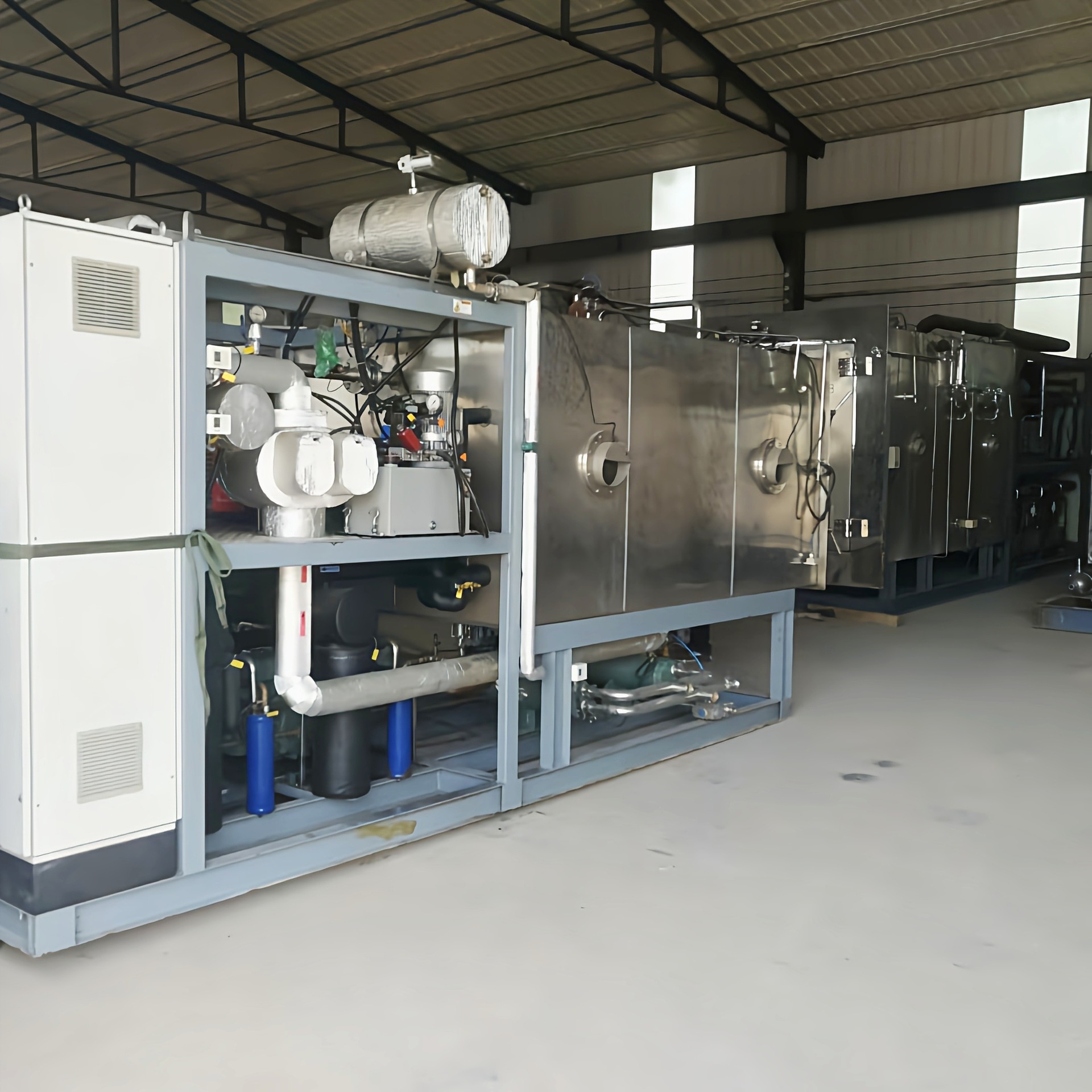 出售两台10平方东富龙冻干机 真空冷冻干燥机 冻干粉生产线设备