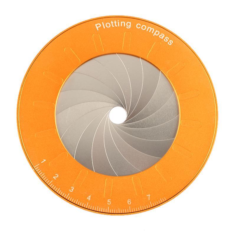 爆款圆形画圆工具可调节测量绘图工具304不锈钢画圆创意绘图尺