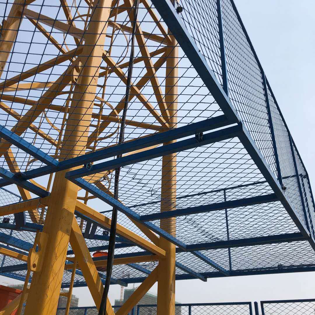 塔吊台防攀爬塔吊护栏防跌落拼装式塔吊防攀爬围栏塔吊全尺寸定制