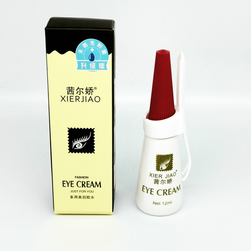 Sierjiao False Eyelash Glue Double Eyelid Glue Red Cover White Glue Factory Direct Sales a Box