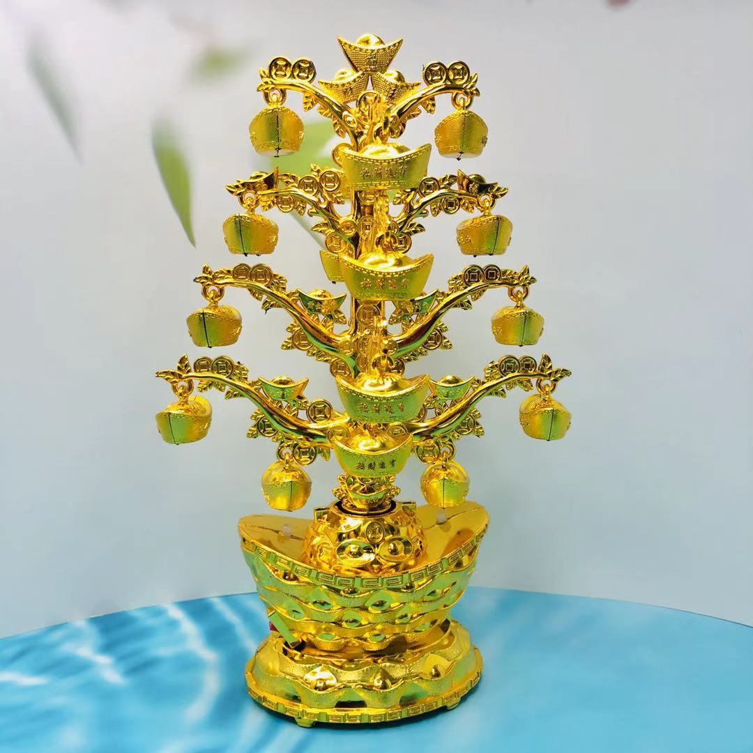元宝树摆件