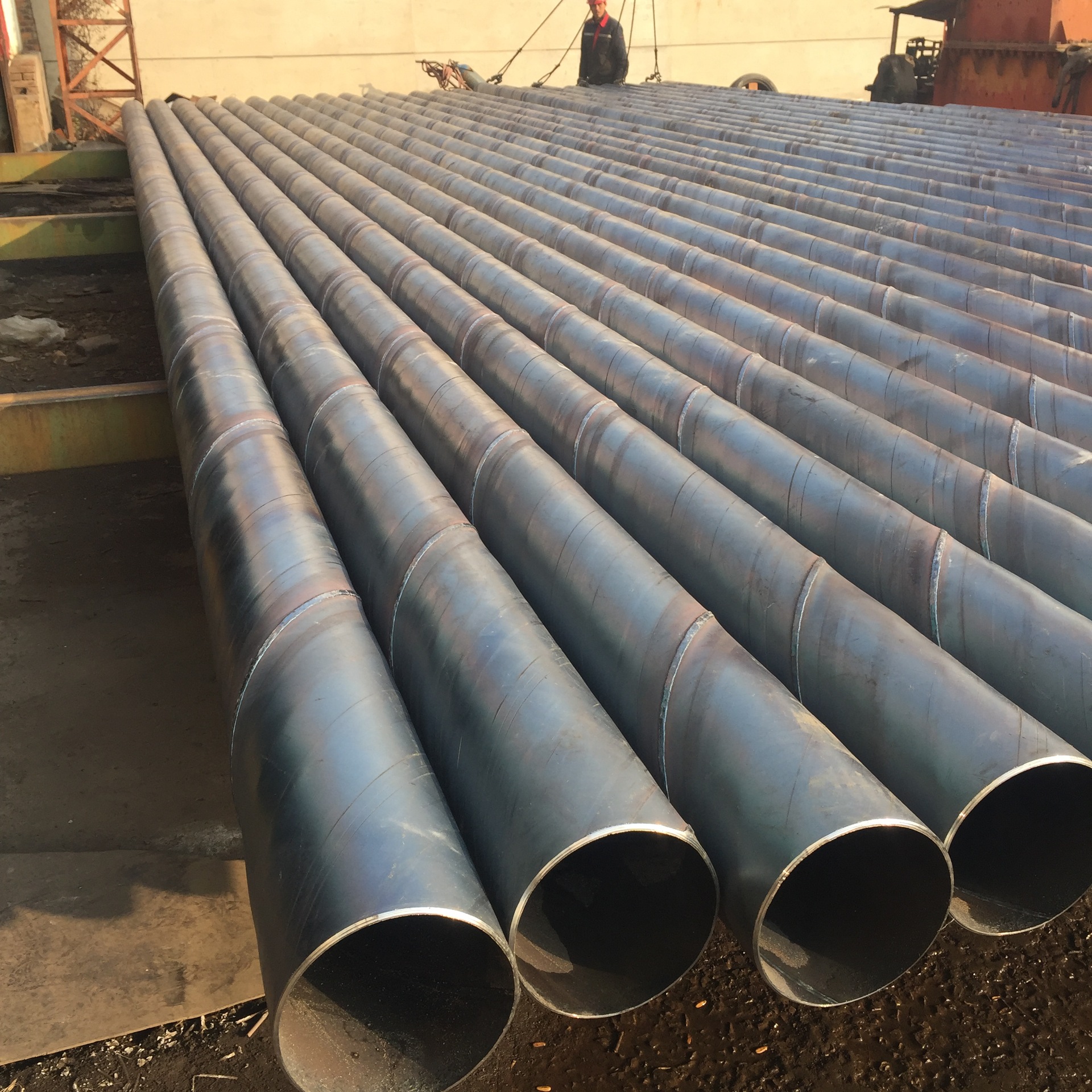 天津q235b降水井管 打井管 钢板冲孔螺旋焊接桥式滤水管-阿里巴巴