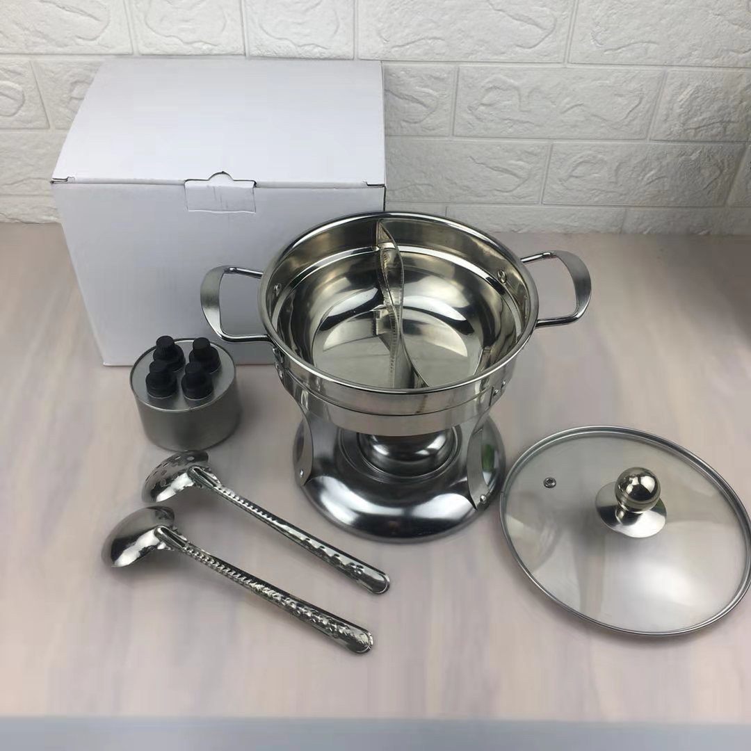 一次性火锅外卖锅具 小火锅套餐海底捞外卖火锅锅具小火锅安全燃