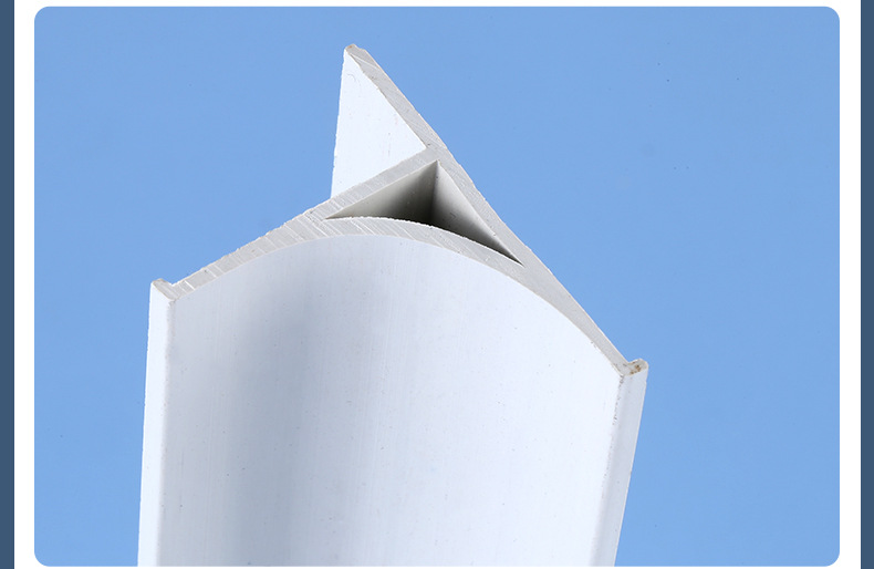 定制3公分pvc圆弧倒圆角倒角线条 电厂建筑倒角条阴角阳角条