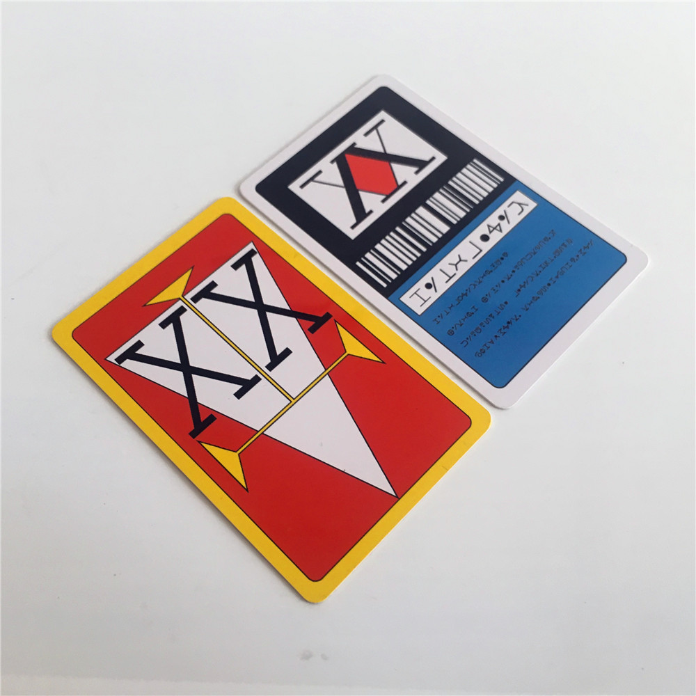 全职猎人执照卡片hunterxhunter奇犽西索库洛洛酷拉皮卡cosplay