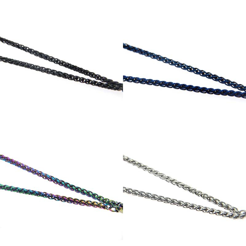 时尚龙骨链挂绳 一代四代无限柚子硅胶圈金属挂绳机械杆逼格环